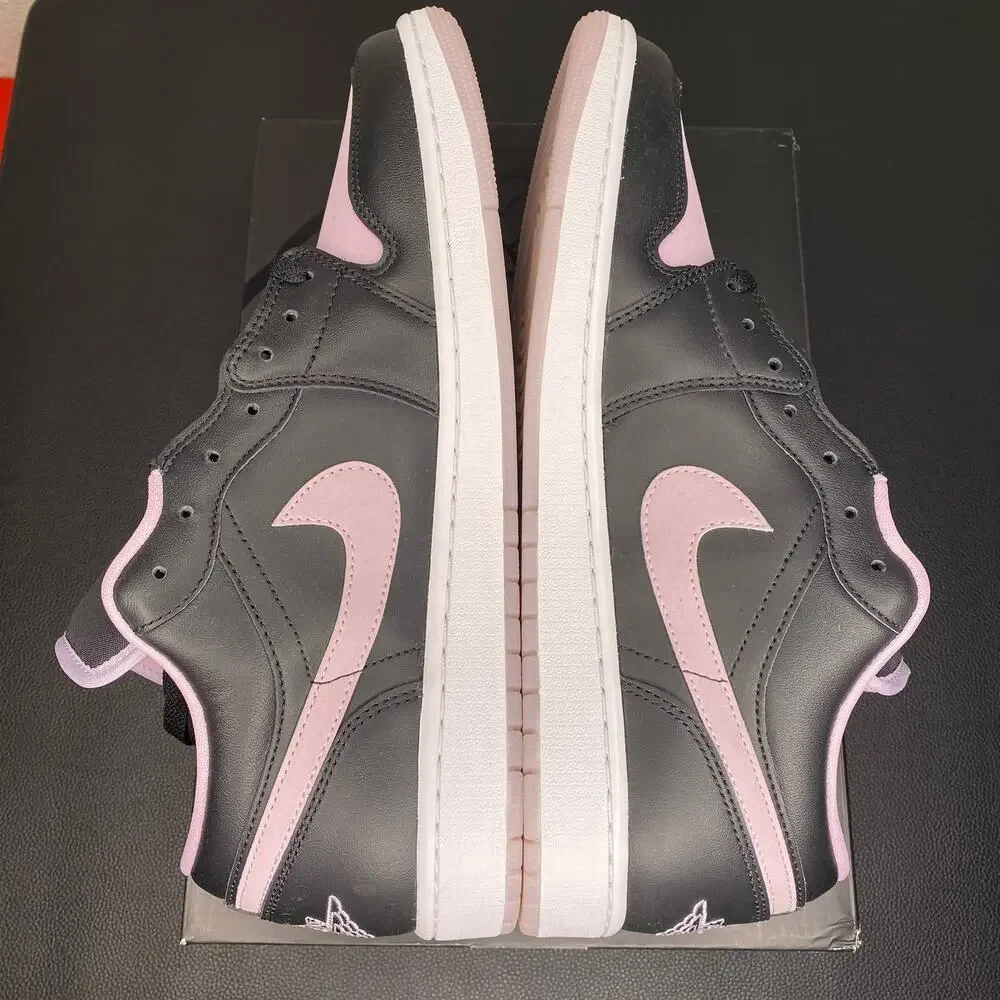 Jordan 1 Low SE Black/ Iced Lilac-White DV1309-051 Size 12